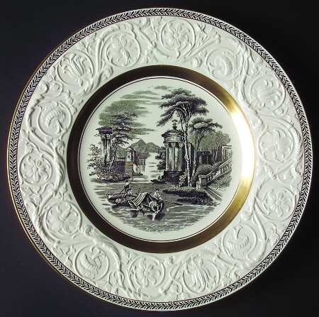 Torbay Black & Gold Dinner Plate