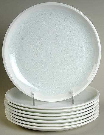 Clouds (Kelly Hoppen) Luncheon Plate - Set of 8