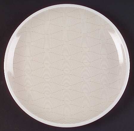 Waves Luncheon Plate