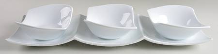Emeril Desert Dunes Dip Bowl Set-3 Bowls w/Tray