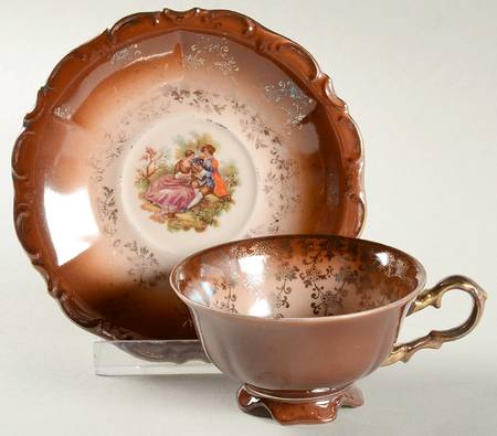 WLD25 Footed Demitasse Cup & Saucer Set by Waldershof