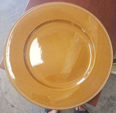 Beaded Buffet Plates Service Plate (Charger)