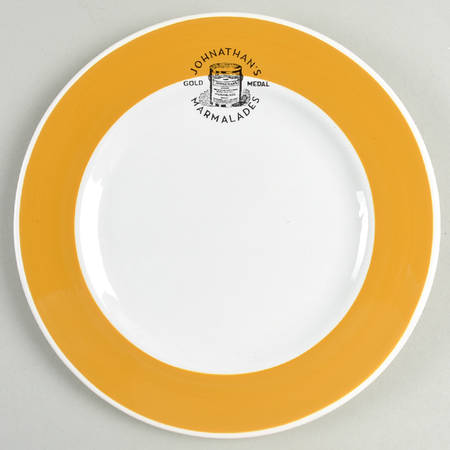 Stamped Label Dijon Luncheon Plate