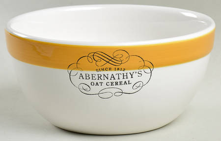 Stamped Label Dijon Coupe Cereal Bowl