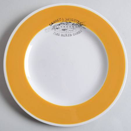 Stamped Label Dijon Luncheon Plate