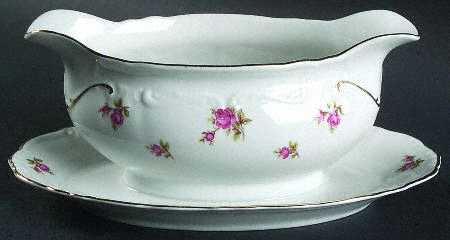 WIG944 Gravy Boat with Attached Underplate