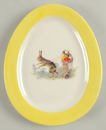 Nostalgic Easter Luncheon Plate
