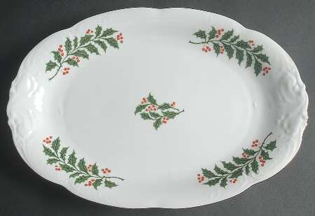 WAV57 13" Oval Serving Platter