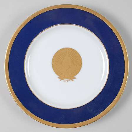 William Jefferson Clinton Salad/Dessert Plate