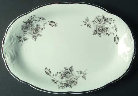 WAV60 13" Oval Serving Platter