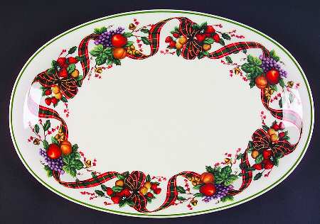 WJA1 14" Oval Serving Platter