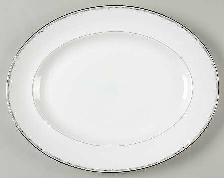 Sloane Square 14" Oval Serving Platter