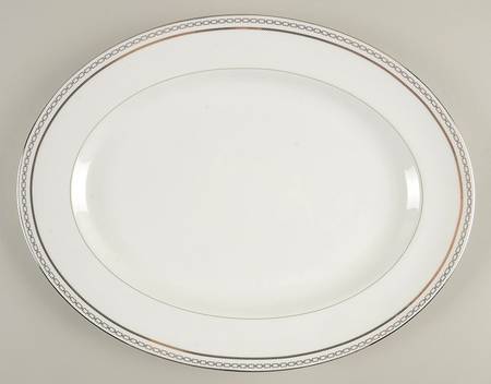 With Love 15" Oval Serving Platter