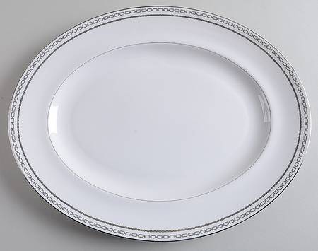 With Love 13" Oval Serving Platter