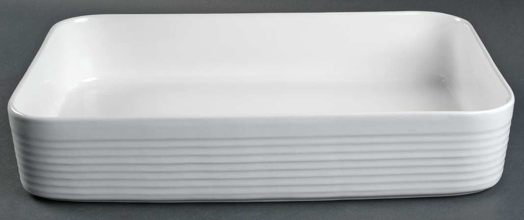Emeril Chef's White 14" Rectangular Baker