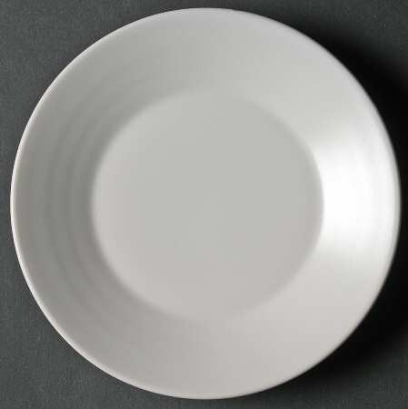 Emeril Chef's White Appetizer Plate
