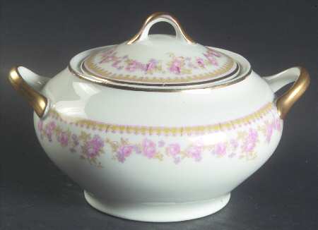 WAR178 Sugar Bowl & Lid