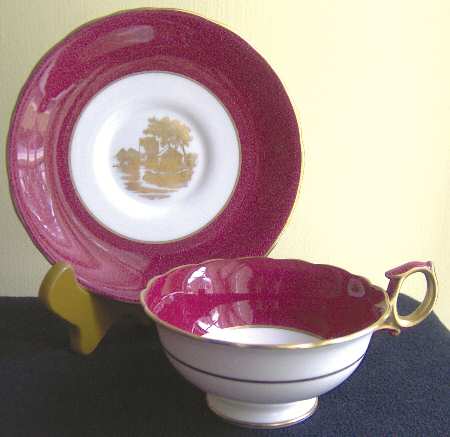 W31 Footed Cup & Saucer Set