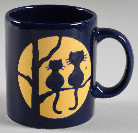 Animal House Dark Blue Mug