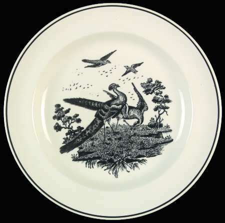 Liverpool Birds Black (Black Trim) by Wedgwood