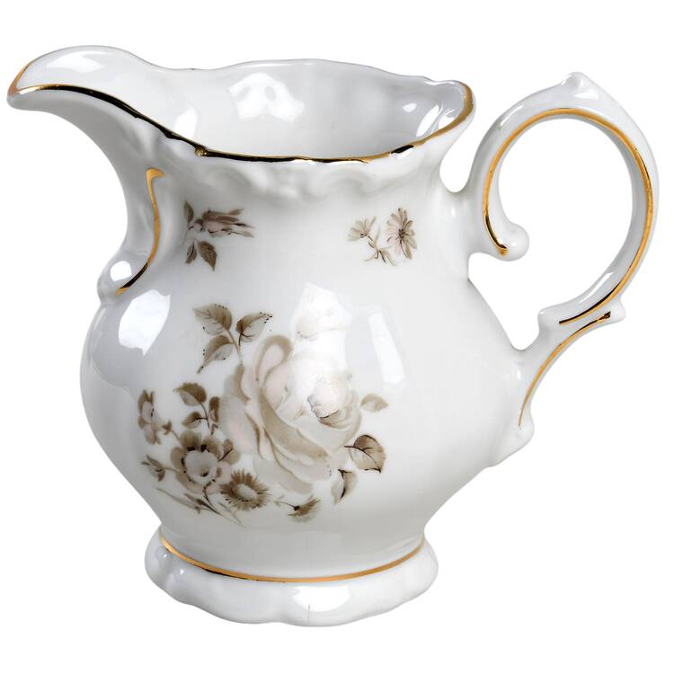 Dawn Rose (Gold Trim) Creamer