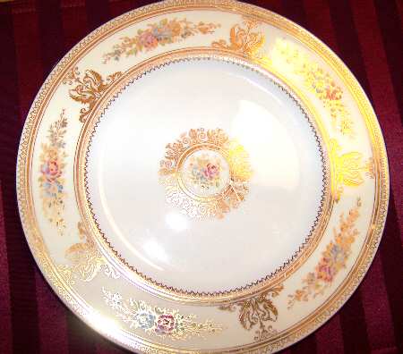 Columbia Gold (Multicolor Flowers, Cream Rim) by Wedgwood