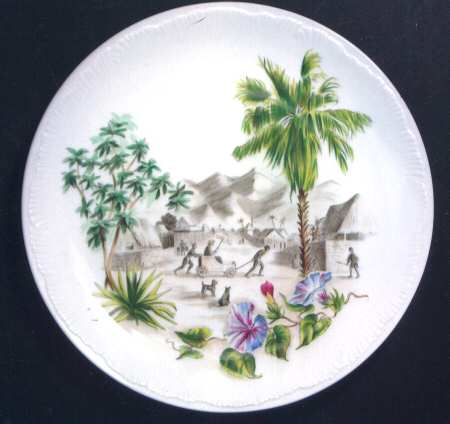 Honolulu Hawaii Dinner Plate