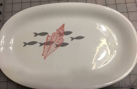 WIG975 14" Oval Serving Platter