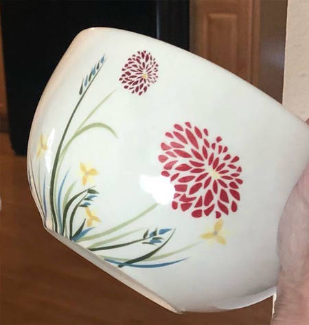 Fashion Floral Soup/Cereal Bowl