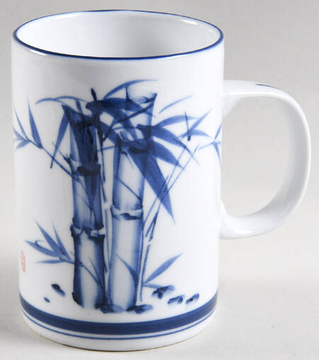 Blue Bamboo Mug