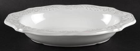 White Provencal 13" Oval Vegetable Bowl