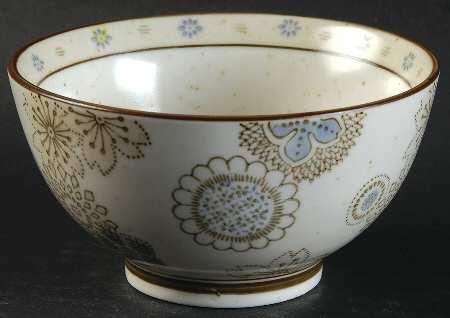 Driftwood Floral 4" Rice Bowl