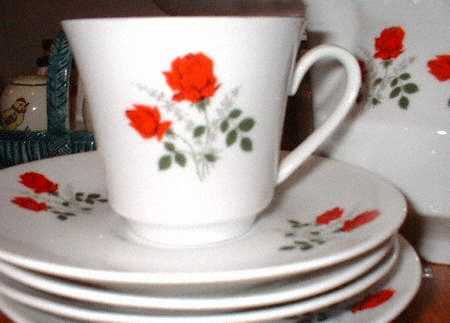 WIG979 Flat Cup & Saucer Set
