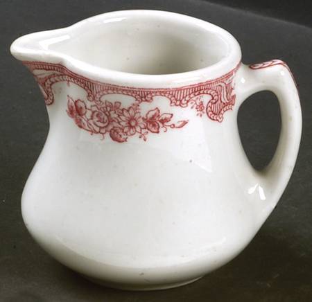 Majestic Red (White Background) Creamer