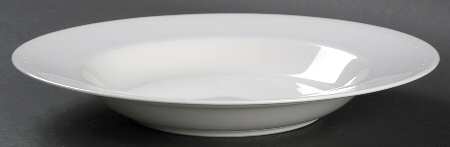 Daisy Blanc Large Rim Soup Bowl