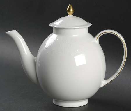 Daisy Blanc Tea/Coffee Pot & Lid