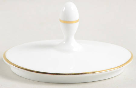 Gilded Leaf Lid for Sugar Bowl