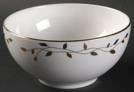 Gilded Leaf 5" All Purpose Bowl