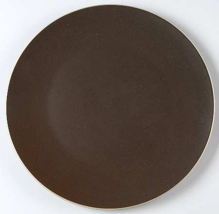 Vera Wang Naturals Graphite 14" Chop Plate (Round Platter)
