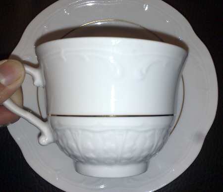 WTW7 Footed Cup & Saucer Set