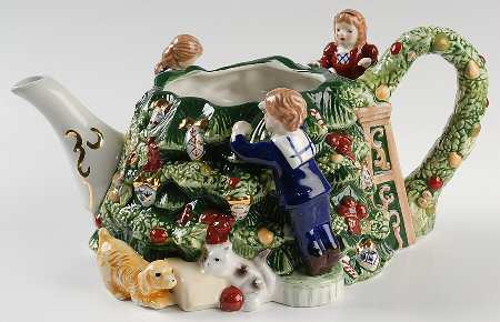 Christmas Memories Collection Teapot No Lid
