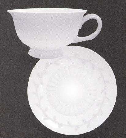 Garland Romance Footed Cup & Saucer Set