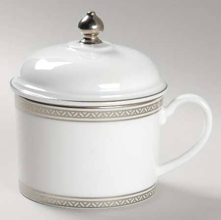Jaipur Flat Cup & Lid Set