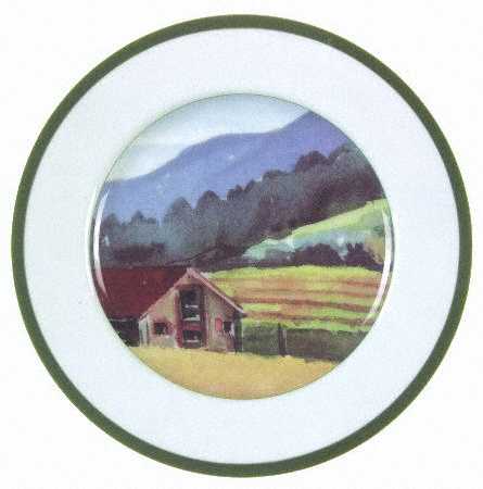 Sonoma County Salad/Dessert Plate