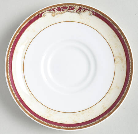 Cornucopia Ruby (Hotelware) Saucer