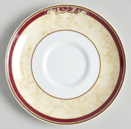 Cornucopia Ruby (Hotelware) Saucer for Cream Soup Bowl