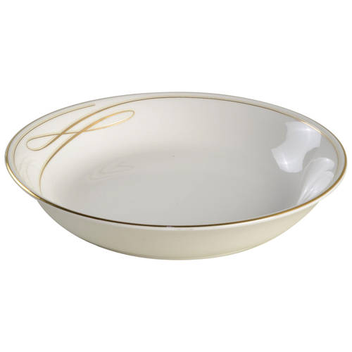 Ballet Ribbon (Gold) Individual Pasta Bowl