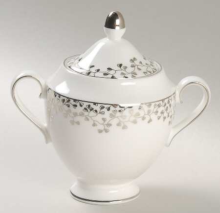 Bouquet Sugar Bowl & Lid