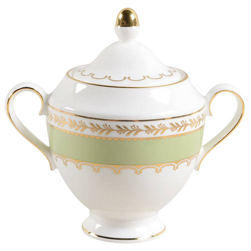 Garland Moss Sugar Bowl & Lid