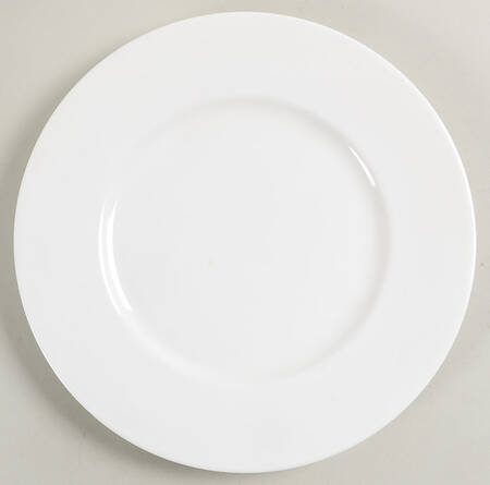 Delphi White Salad Plate